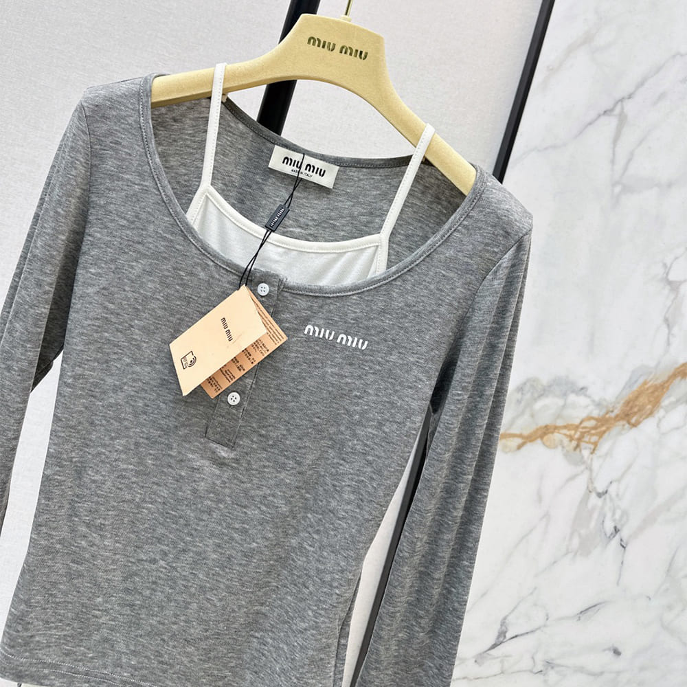 M1um1u WOMEN SHIRT(size:S|M|L)