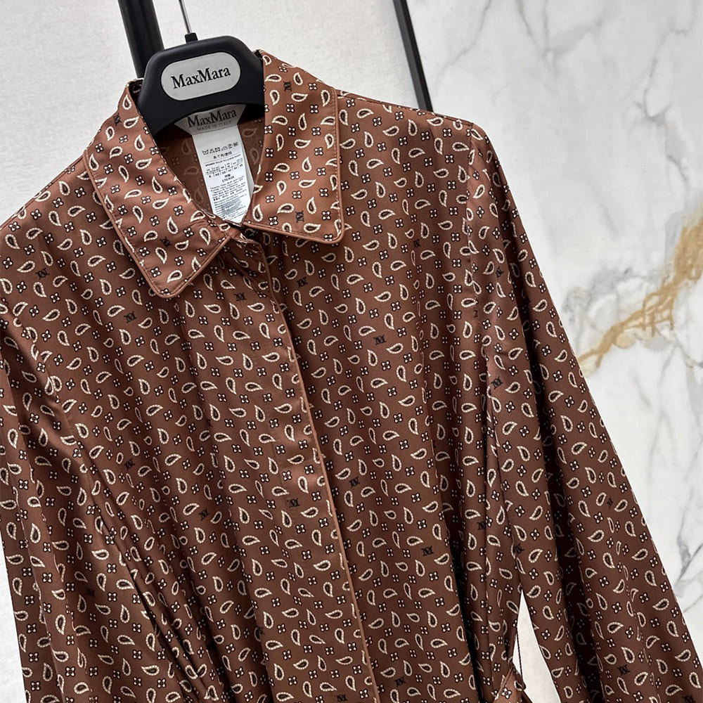M*x M*ra women silk dress(size:s|m|l|xl)