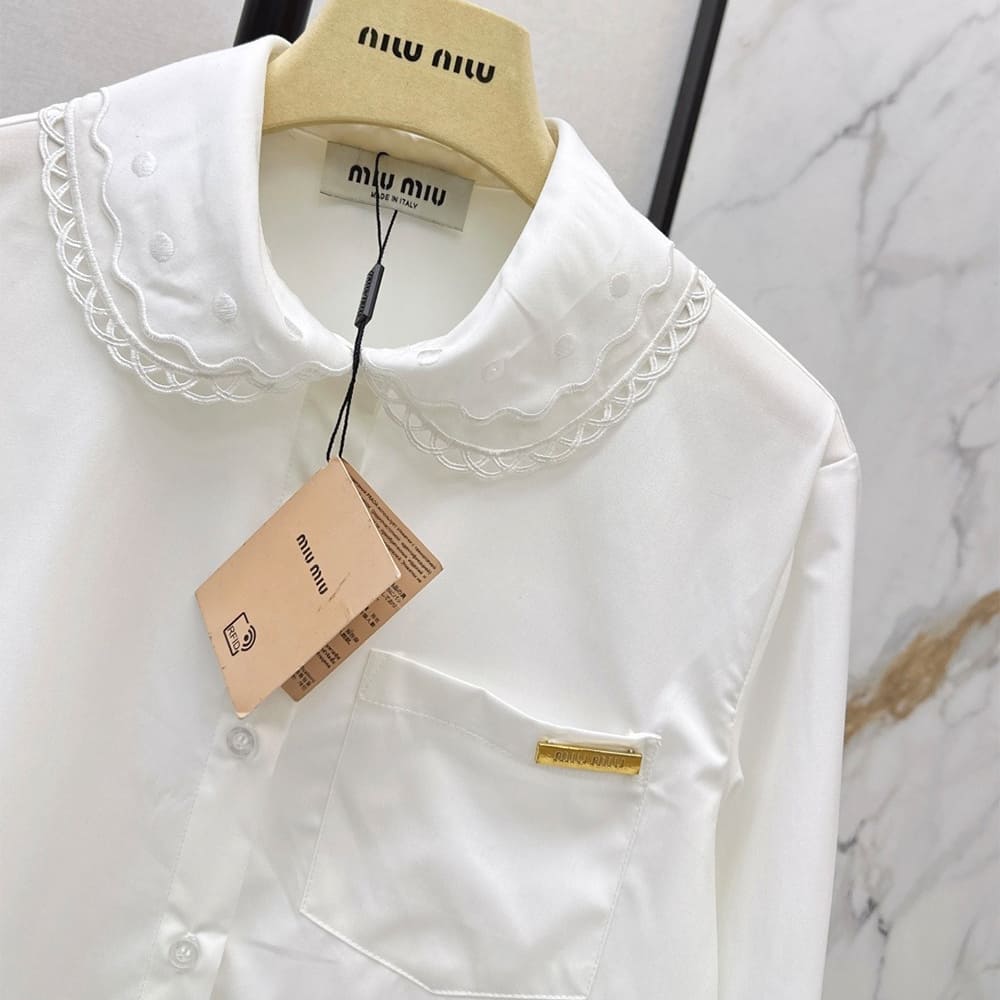 M1um1u WOMEN SHIRT(size:S|M|L)