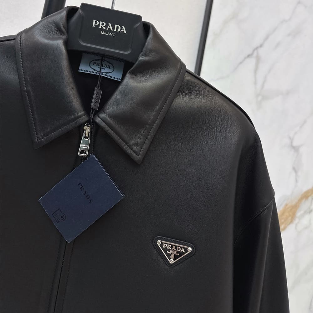 Pra*a WOMEN Genuine Leather COAT(size:S|M|L)