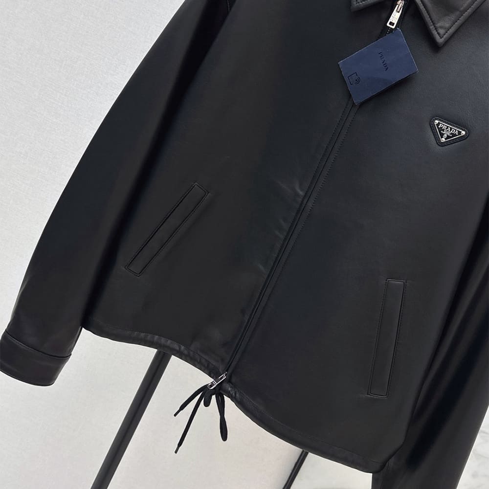 Pra*a WOMEN Genuine Leather COAT(size:S|M|L)