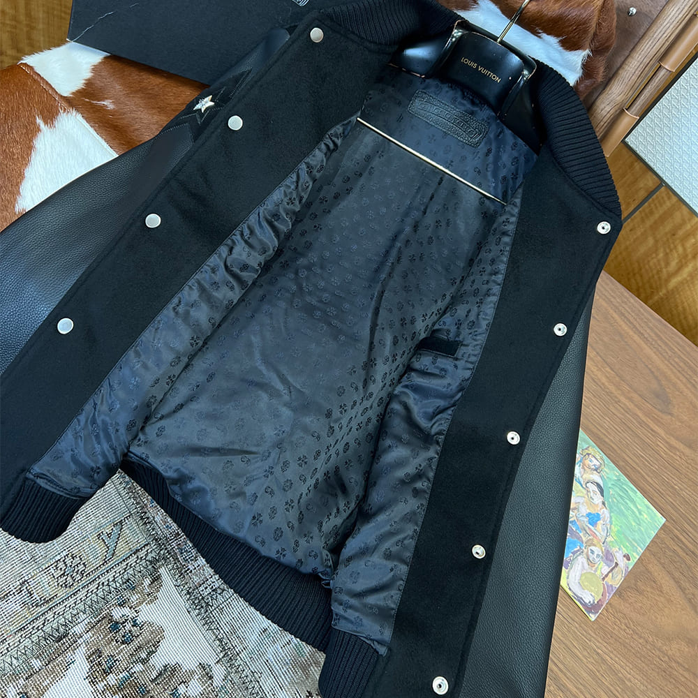 Ch*0me He**ts UNISEX Genuine Leather COAT(size:M|L|XL|XXL)