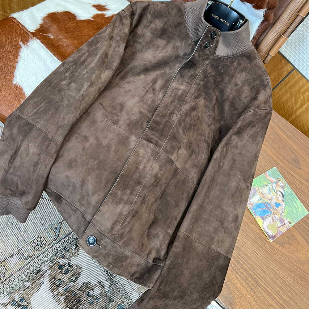 ZEGNA UNISEX Genuine Leather COAT(size:48|50|52|54|56)