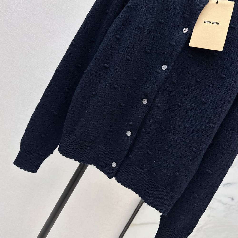 M1um1u WOMEN CARDIGAN(size:S|M|L)