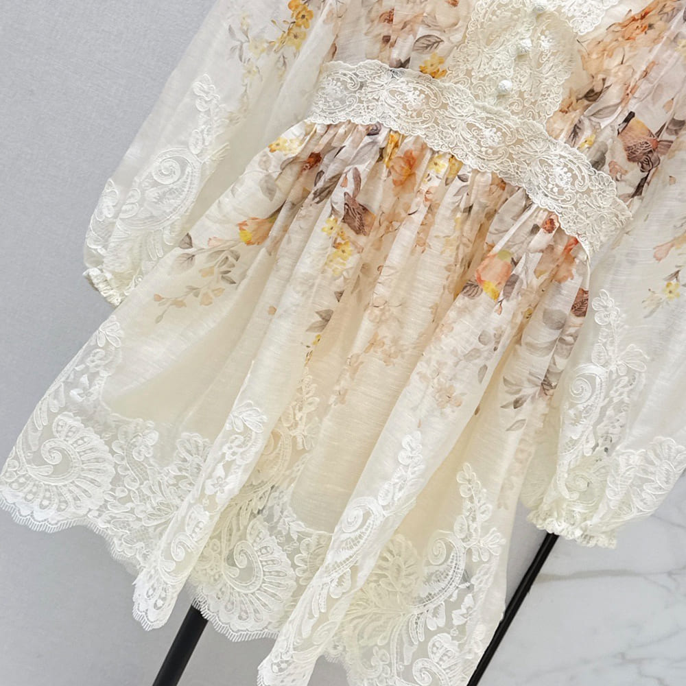 ZIMMERMANN WOMEN SILK DRESS(size:S|M|L|XL)