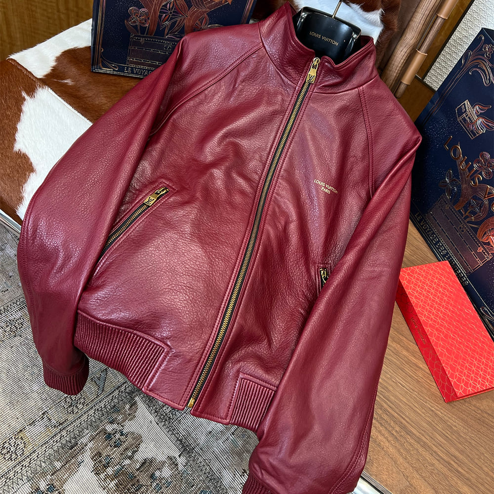 LV UNISEX Genuine Leather COAT(size:48|50|52|54)