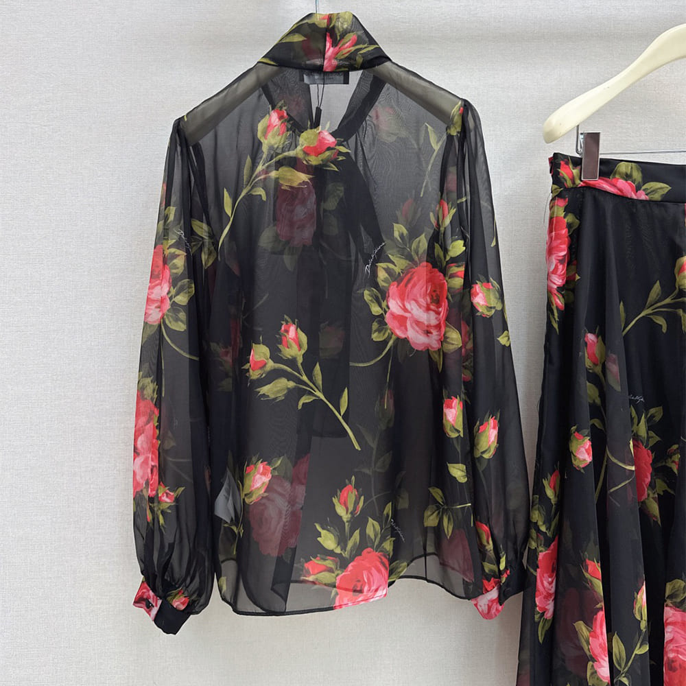 d01ce & Gab*a*a women silk suit(size:s|m|l|xl)