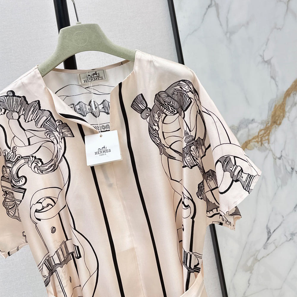 H**me5 WOMEN SILK DRESS(size:S|M|L|XL)