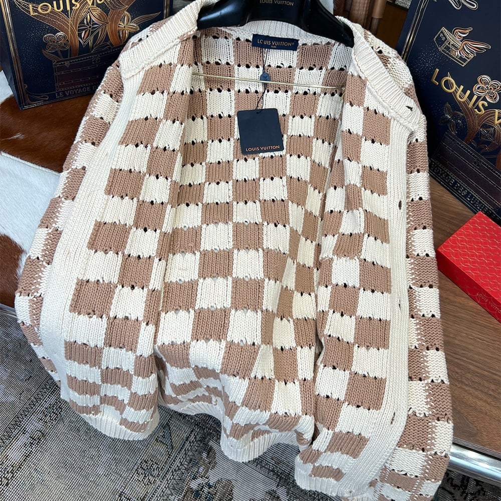 LV UNISEX CARDIGAN(size:XS|S|M|L)