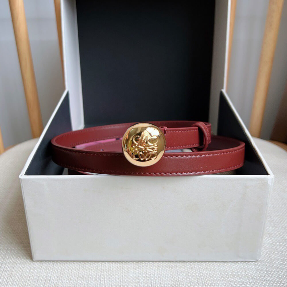 L0ew* belt in smooth calfskin 15mm