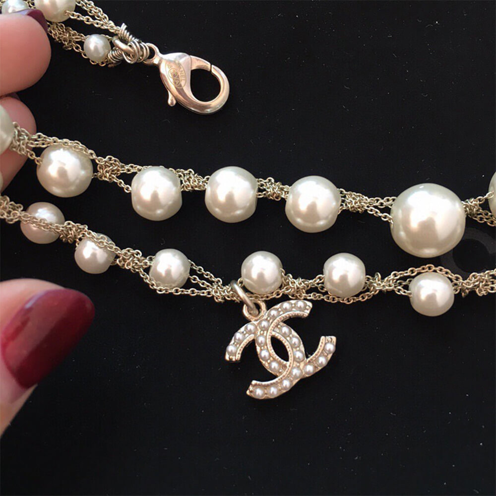 Ch**el PEARL NECKLACE