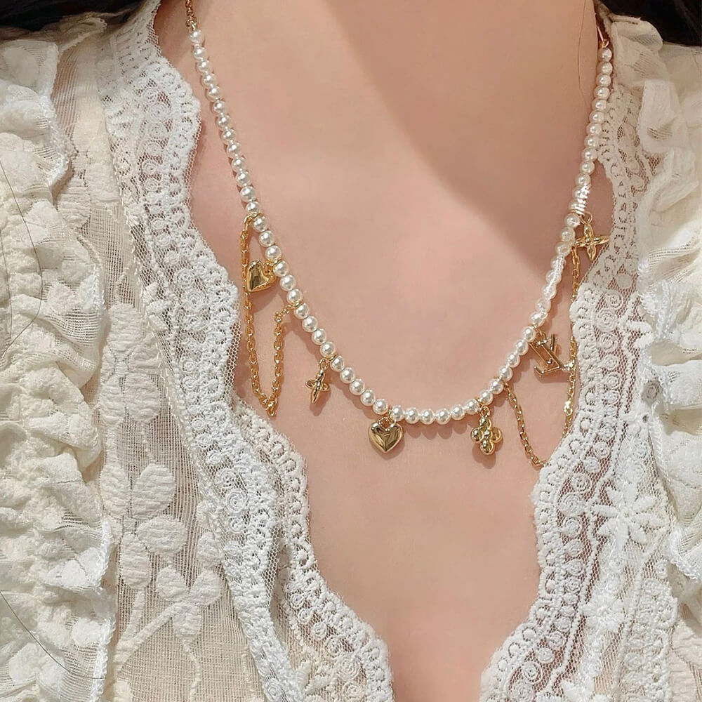 LV Blooming Pearls Necklace