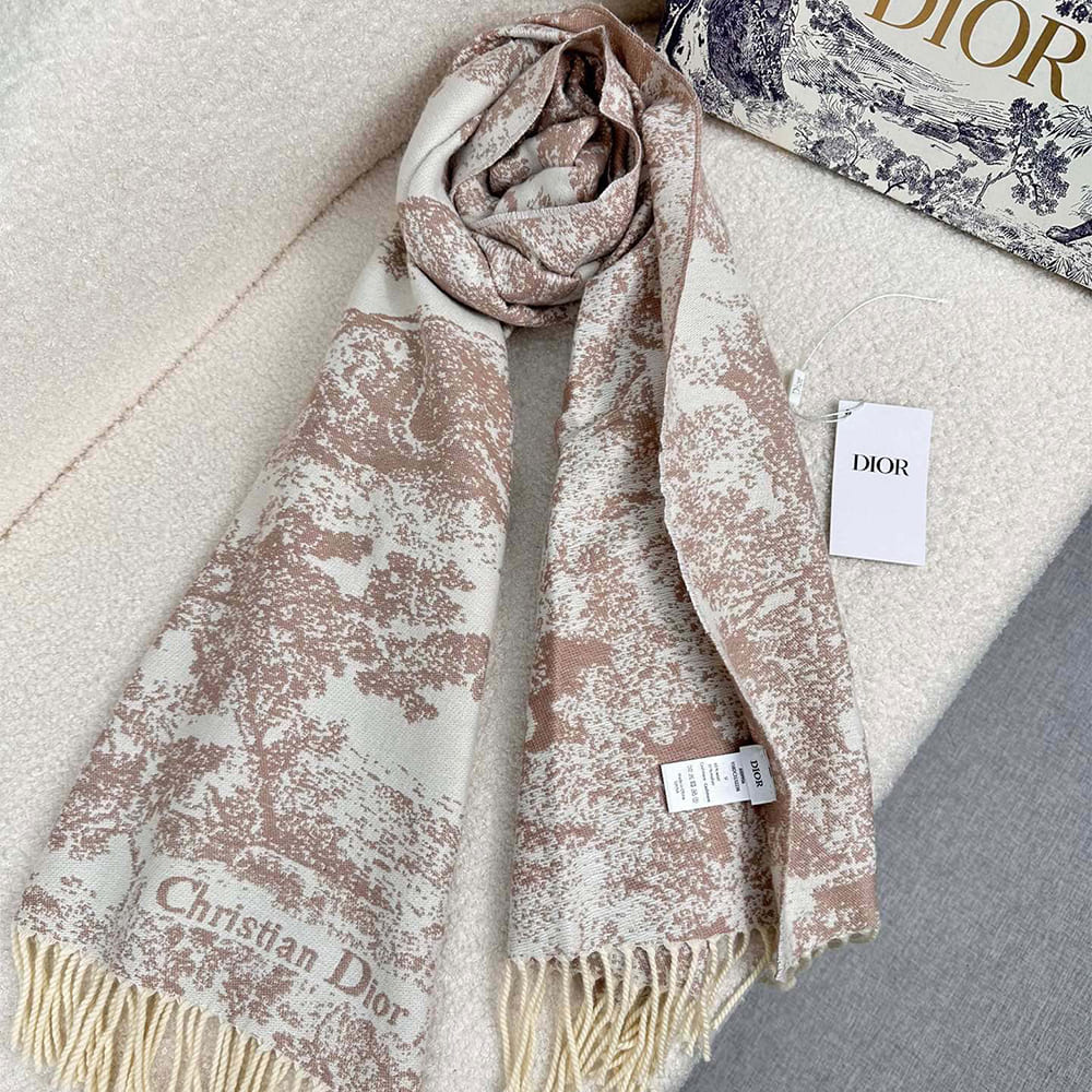 D10r Toile de Jouy Sauvage Scarf