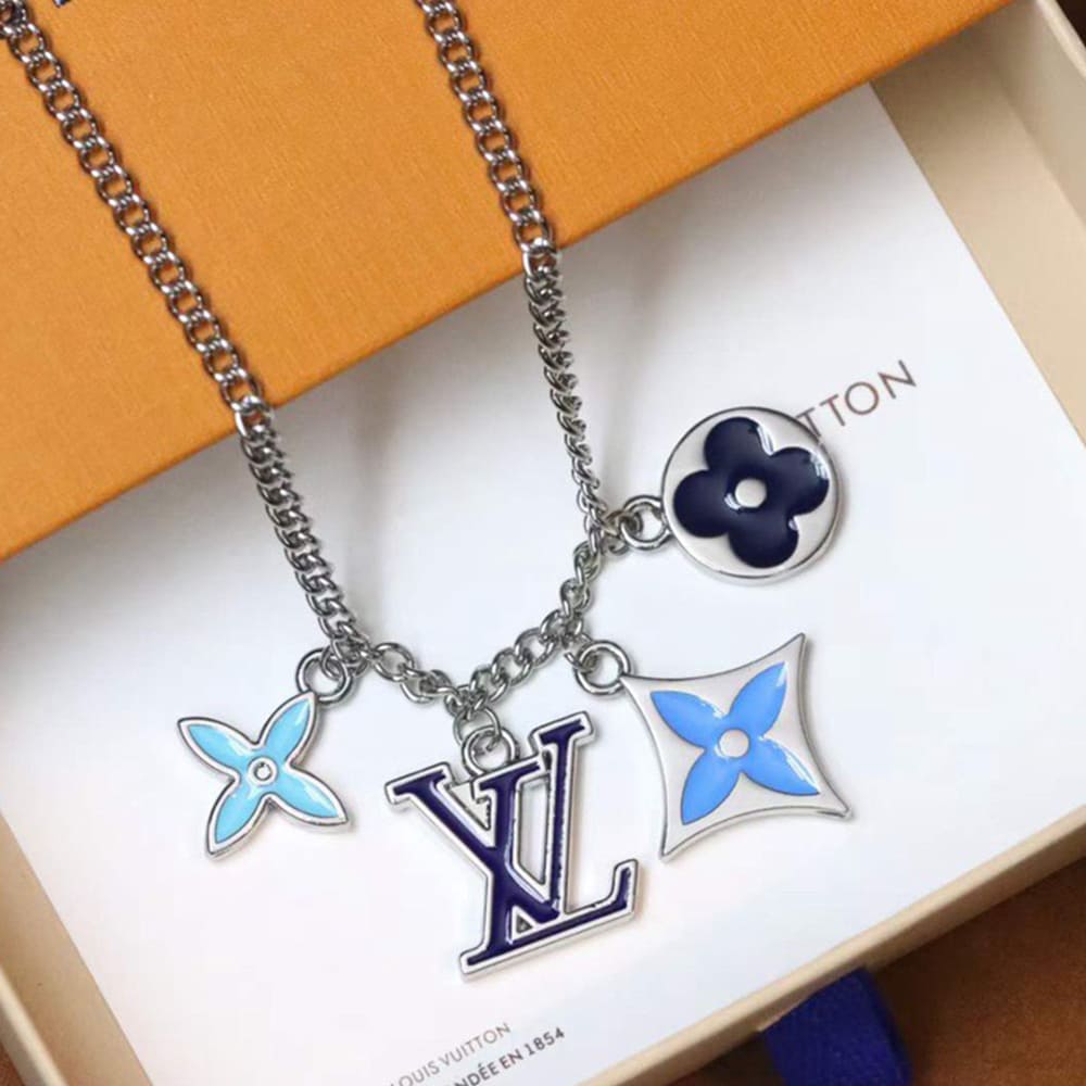 LV INSTINCT ENAMELLED Necklace