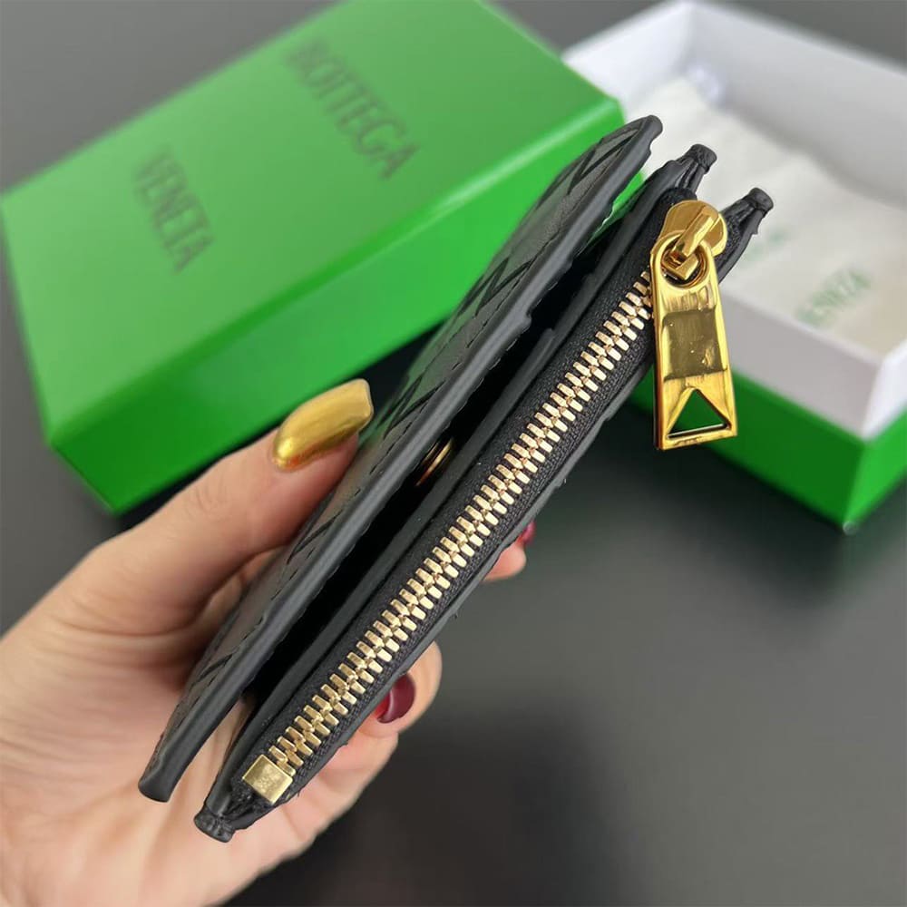 Intrecciato Small Bi-Fold Wallet(HIGH-END GRADE)
