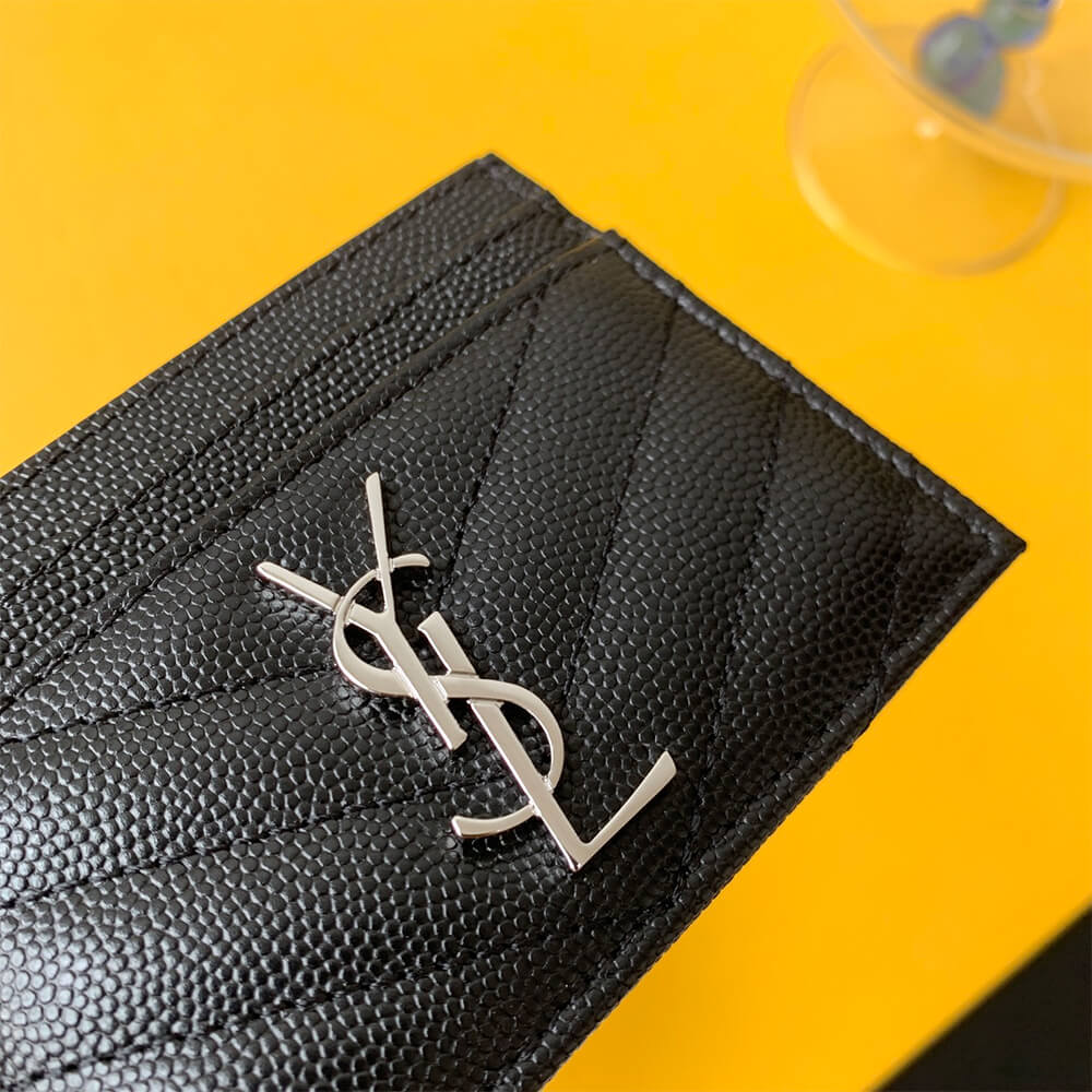 CASSANDRE MATELASS?? card case in grain de poudre leather(HIGH-END GRADE)