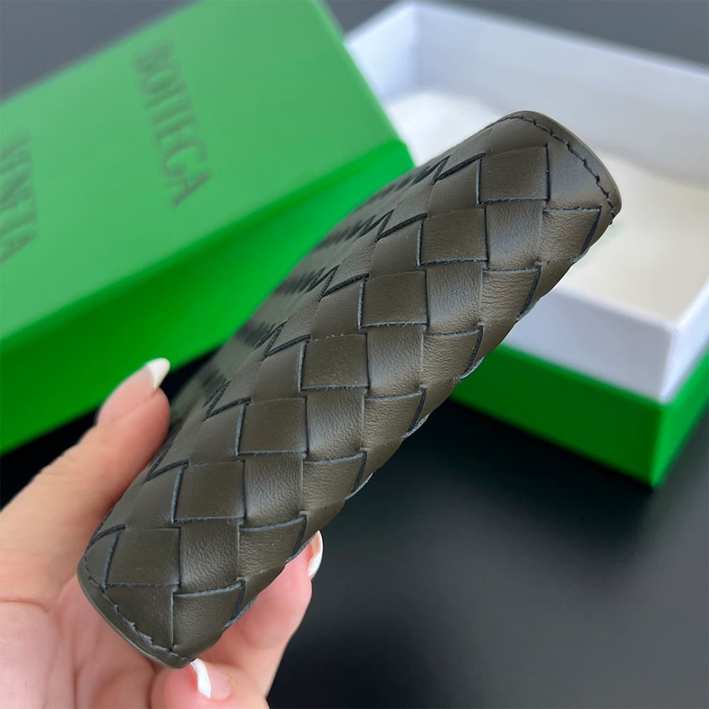 Intrecciato Piccolo Bi-Fold Wallet(HIGH-END GRADE)