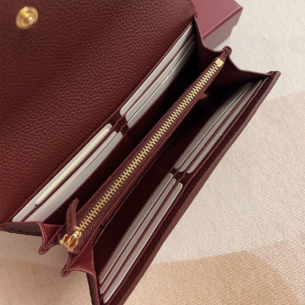 Bi-color GG Marmont continental wallet(HIGH-END GRADE)