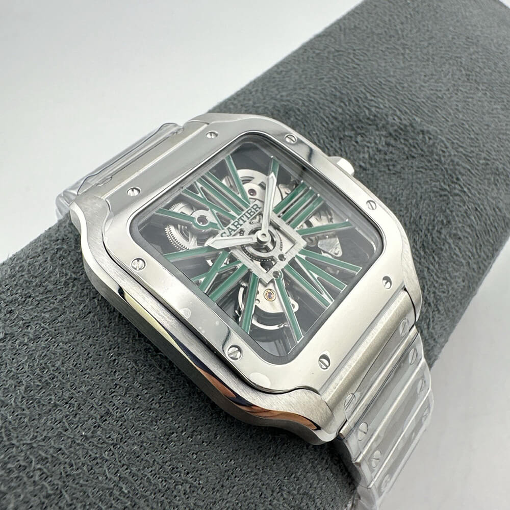 Ca*t1er Santos Skeleton Watch