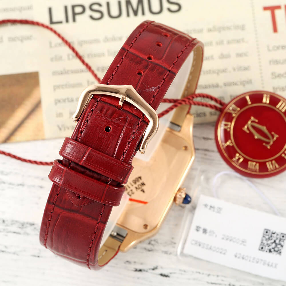 Ca*t1er Small Santos-Dumont watch