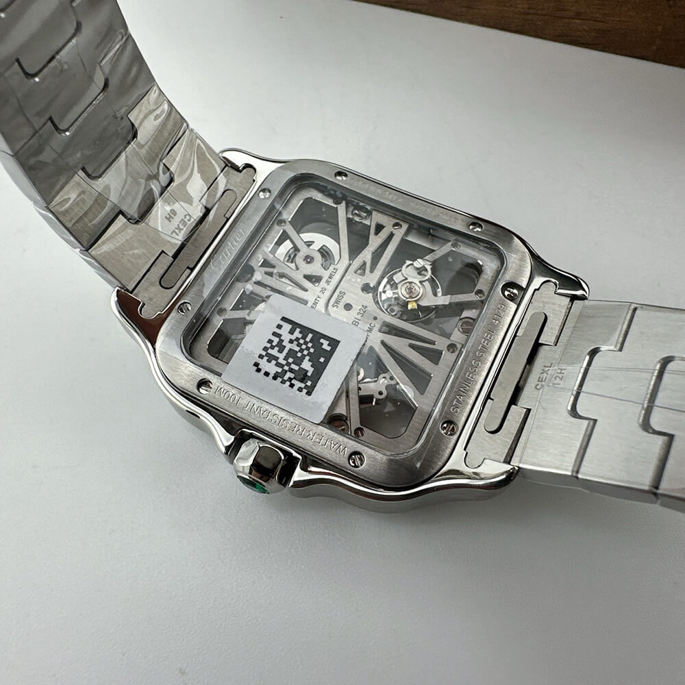 Ca*t1er Santos Skeleton Watch