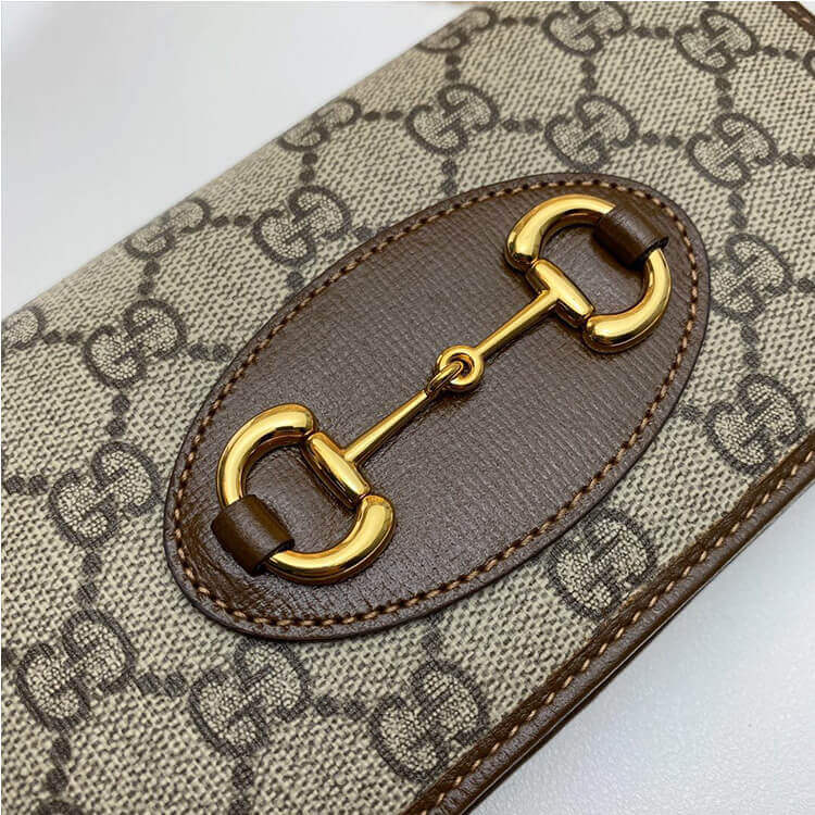 Gvc*1 Horsebit 1955 Wallet With Chain