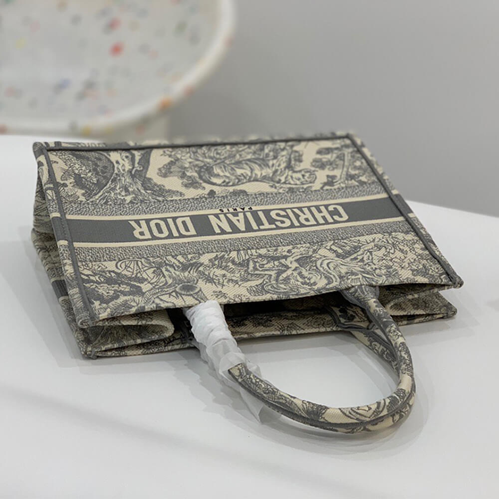 SMALL D10r BOOK TOTE