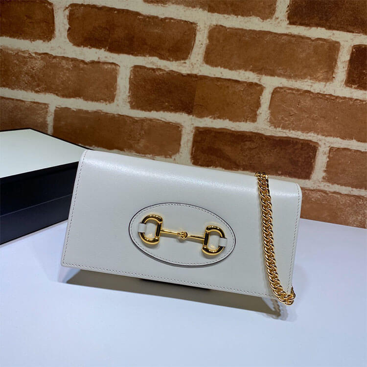 Gvc*1 Horsebit 1955 Wallet With Chain