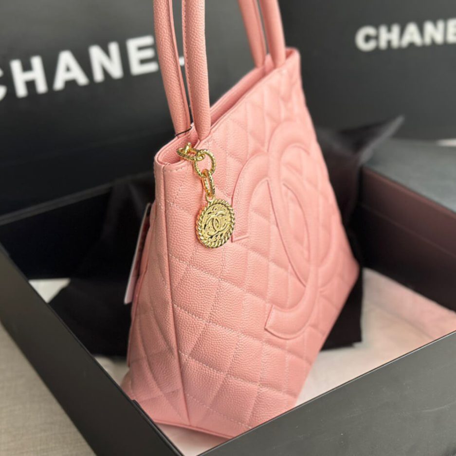 Ch**el Medallion Tote Bag