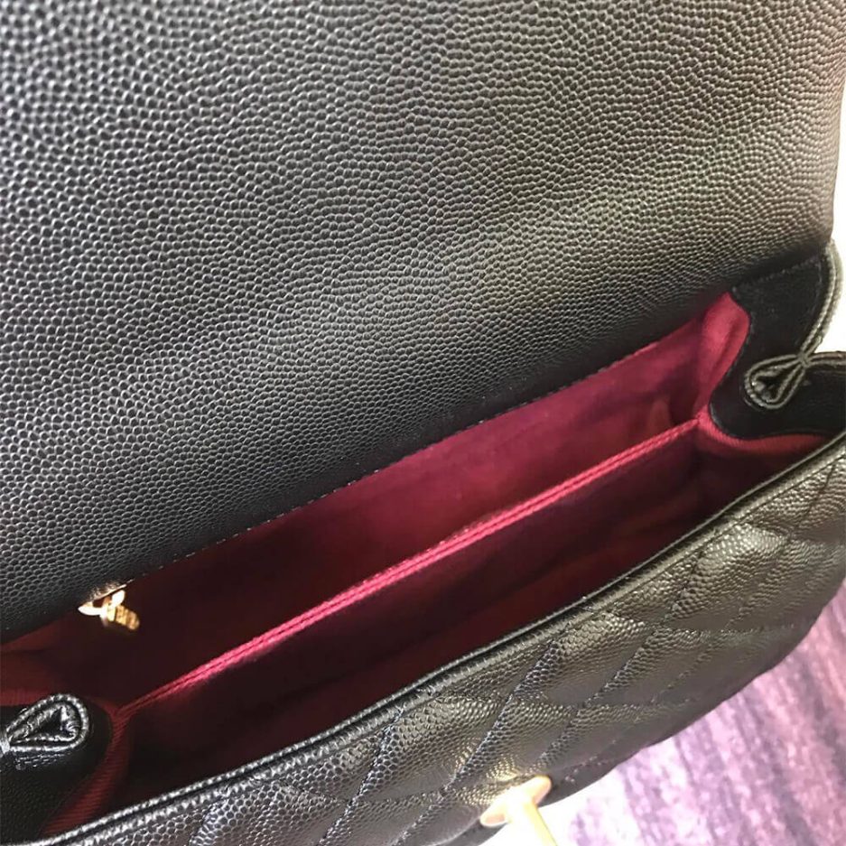Ch**el Coco handle flap shoulder bag PM