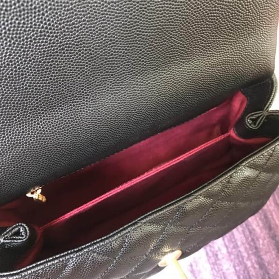 Ch**el Coco handle flap shoulder bag PM