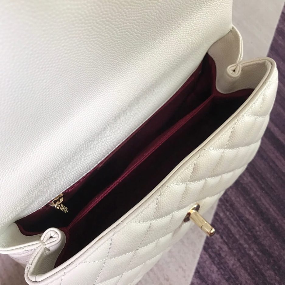 Ch**el Coco handle flap shoulder bag PM