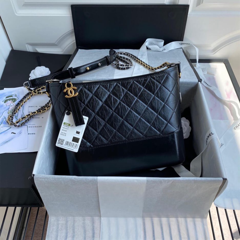 Ch**el Medium GABRIELLE HOBO HANDBAG
