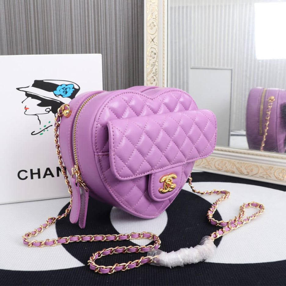 Ch**el 22s Heart Bag