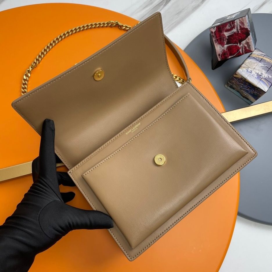 Y51 sunset medium leather shoulder bag