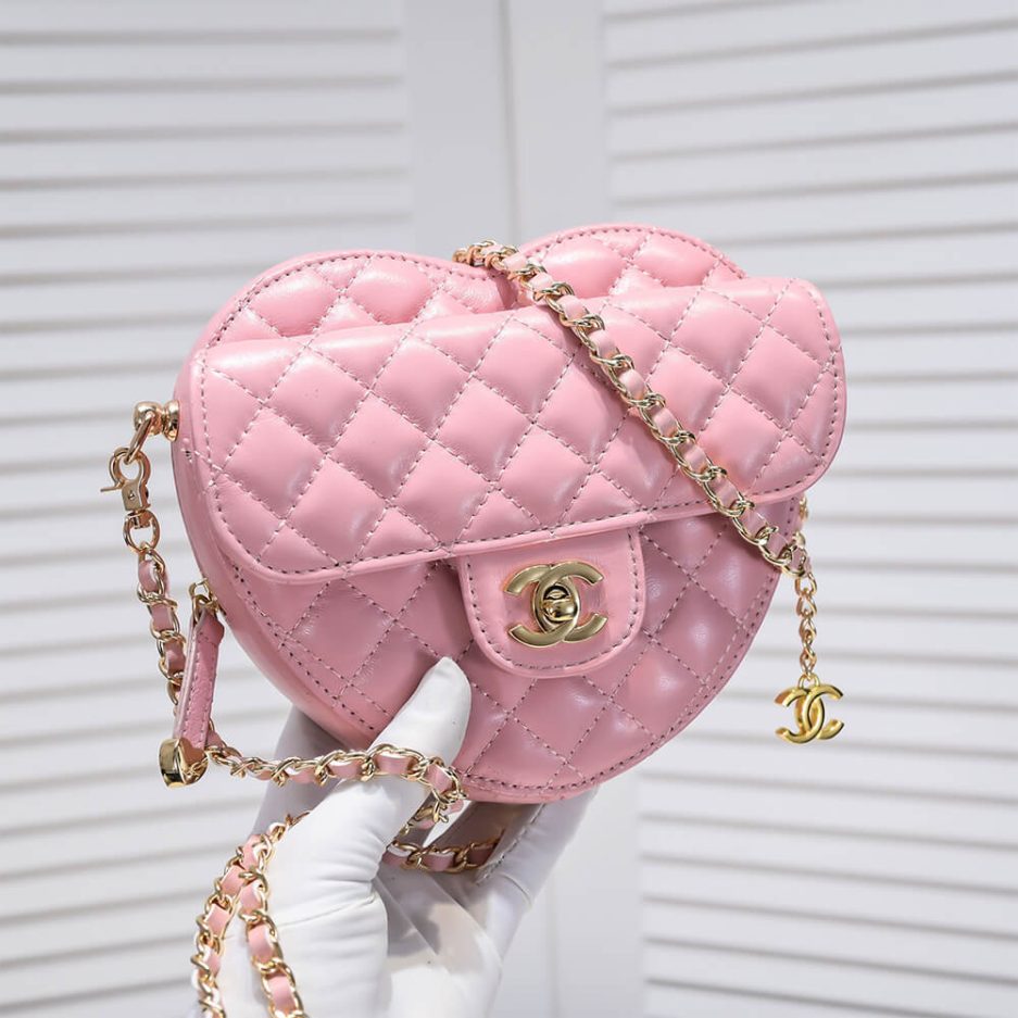 Ch**el 22s Heart Bag