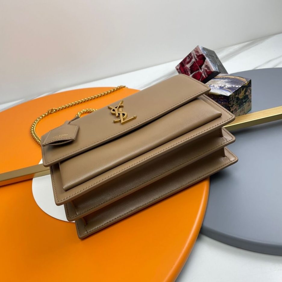 Y51 sunset medium leather shoulder bag