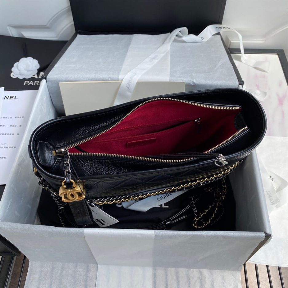 Ch**el Medium GABRIELLE HOBO HANDBAG