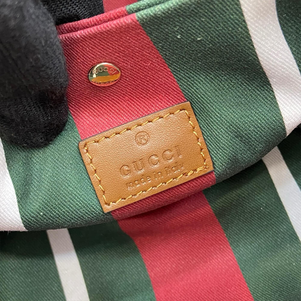 GG Emblem mini bucket bag