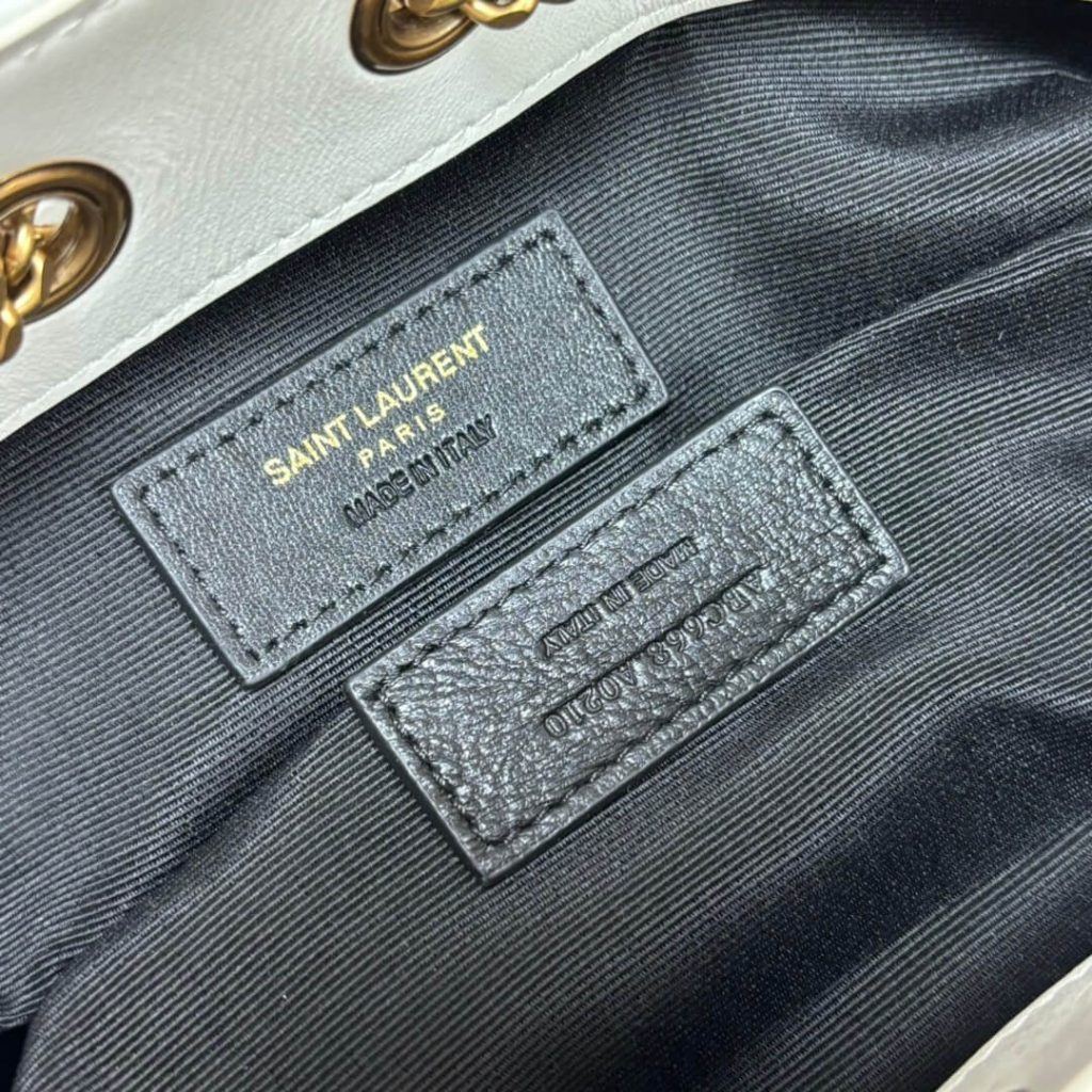Y51 Joe quilted lambskin mini bucket bag