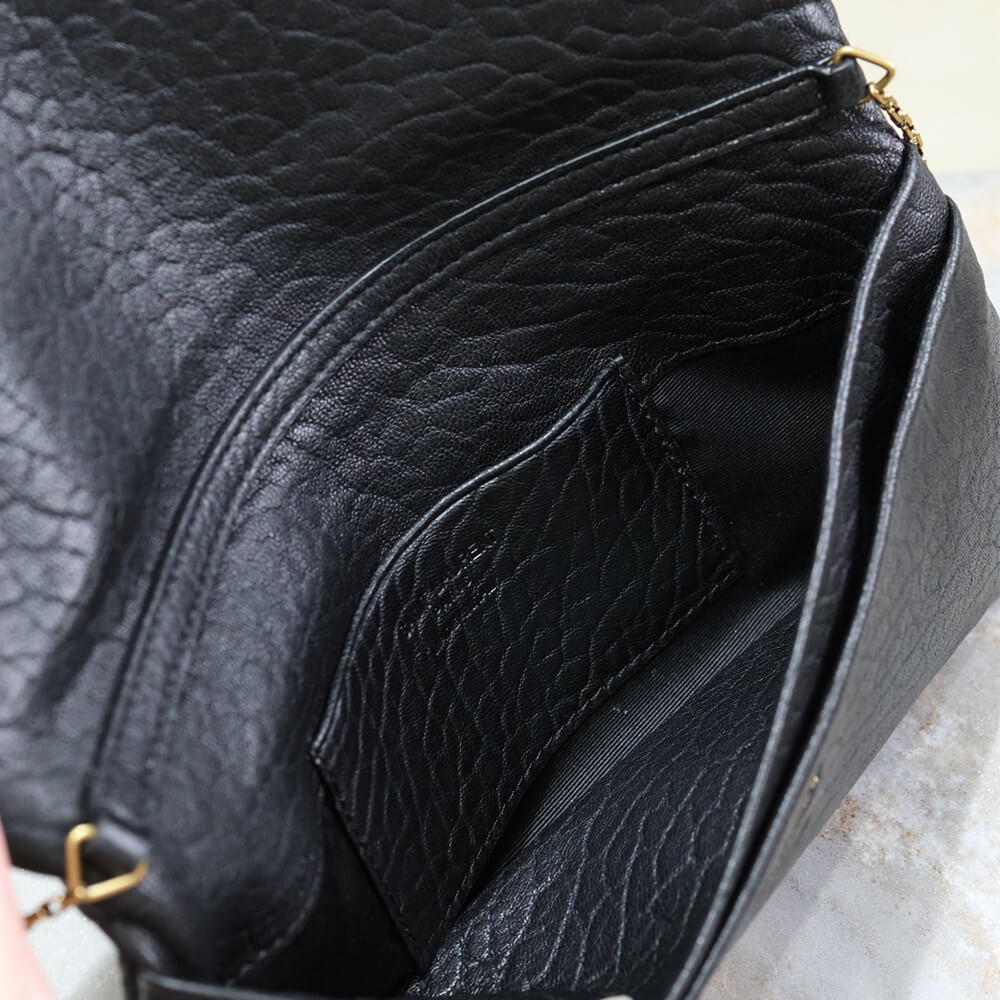 Y51 CALYPSO GRAINED LAMBSKIN MINI BAG