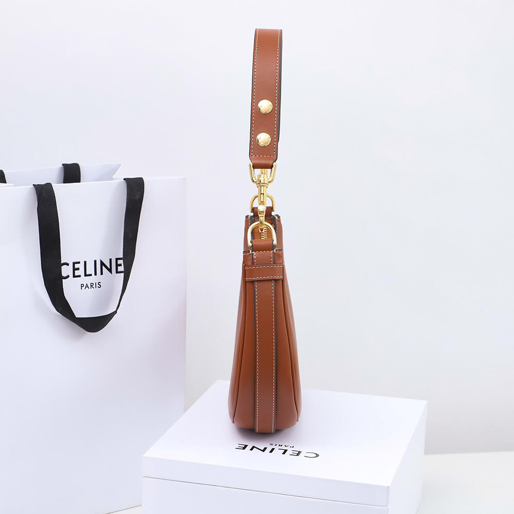 Ce1i*e Medium Ava Strap Bag in smooth Calfskin(HIGH-END GRADE)